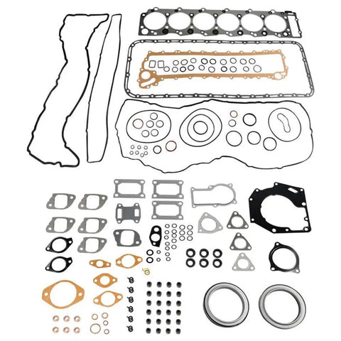 Top Notch Gasket Kit For Automotive And Motorcycle Engine Repair Compatible With 6hk1 6hk1x 7.8 Models showing a comprehensive heavy duty gasket set.