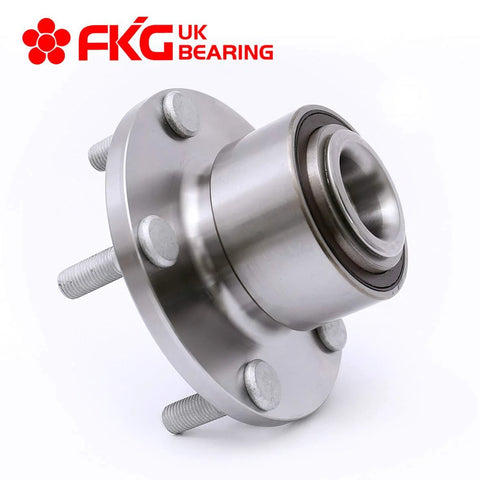 Plug And Play Front Wheel Bearing Hub Assembly for 2004 Mazda 3, 5 Lugs, Front Left Or Right Fit, Direct Drop In Replacement