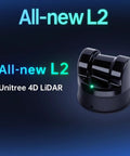 Unitree L2 4D LiDAR Sensor With 360 Degree Scanning, Ultra Fast 64,000 Points Per Second For Robotics And 3D Mapping device