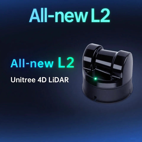 Unitree L2 4D LiDAR Sensor With 360 Degree Scanning, Ultra Fast 64,000 Points Per Second For Robotics And 3D Mapping device