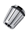 Pro 19 Piece Spring Collet Set For CNC Milling And Engraving Machines With Precision 2mm To 20mm Clamping close-up of a silver collet.