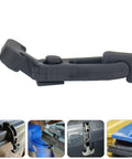 Two Pack Flexible Rubber T Handle Draw Latches With Shock Absorption Easy Install Heavy Duty Door Latch Kit side view