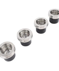 Heavy Duty Boat Trailer Bearing Protector Caps Set Stainless Steel Wheel Bearing Covers With Dual Side Seal For Marine Trailers 2.717 Inch Hubs