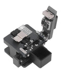 Pro High Precision Optical Fiber Cleaver With Tungsten Steel Blade And 3 In 1 Clamp, showing the durable cleaver design for precise cuts.