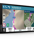 7 Inch Caravan Navigation System With Real Time Traffic Preloaded 3D Maps For Europe And South Africa Campsite Database Display