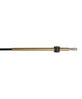 Marine Steering Control Cable CC21017 17 Foot OEM Direct Replacement with stainless steel terminal, side view