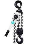 Manual Chain Hoist With Dual Heavy Duty Hooks For Garages Warehouses Auto Shops And Heavy Lifting Equipment 3.2 Ton Capacity