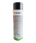 Rear view of 13.5 oz can of All Purpose Silicone Spray Lubricant For Metal Rubber Plastic Wood And Glass Quick Dry No Sticky Residue