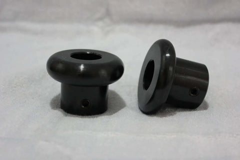 Close-up of dies from Anti Rust Bead Roller Die Forming Kit For 22mm Shaft With Ten Extra Dies for Hemmed Edges and Offset Flanges.