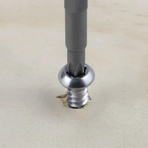 50 Pack M5 X 40Mm Security Torx Screws Pin In Button Head Tapping Bolts Marine Grade 304 Stainless Steel installation in wood