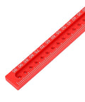 Red Beast Pro Grade 45 Degree And 90 Degree Position Ruler Aluminum Alloy Precision Angle Tool shown in close-up