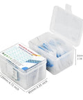 Pro Grade 2W Metal Film Resistor Assorted Kit, 250 Pieces, storage box open showing neatly bagged resistors