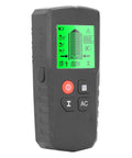 FTVOGUE Stud Finder with LCD Display, 5 in 1 Wall Scanner for Wood Metal showing green digital readout and controls.