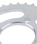 Close-up of 37 tooth rear sprocket from 428 Chain And Sprocket Kit With 37 Tooth Rear Sprocket 52mm ID for 50cc-250cc bikes