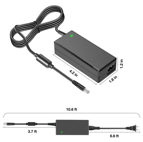Beefy 24V AC DC Power Adapter For KSAS0652400 Series, Delivers 24V 2.5A, Worldwide 100 240V Input, OVP OCP SCP Protection