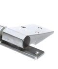 Kason 1255 Left Hand Right Hand Brush Hinge for commercial food service refrigeration doors, brushed metal replacement part