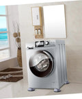 Anti Slip Washing Machine Heightening Pads For Washer And Dryer Vibration Isolation Floor Mats under silver washer