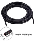 Coiled Hot Temp Silicone Vacuum Hose For Cars And Rigs 16.4 Feet Long Five Meters Inner Diameter One Eighth Inch Outer Diameter