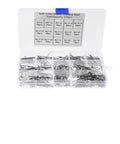 Stainless Steel Cotter Pin Set With 420 840 1260 Pieces Heavy Duty Fasteners Split Pins For Mechanical Security Quick Fix And Easy Install In Automotive Machinery And DIY Projects, 420 pcs organizer case, stainless steel