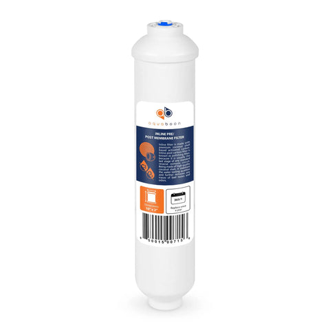 Slick Inline Activated Carbon Water Filter For Refrigerator And Icemaker With Quick Connect Fit For Standard One Fourth Inch Tubing 4 Pack