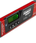 Big Red 10 Inch Digital Level With Bluetooth Inclinometer For Pro Grade Precision And Clear Angle Readings, IP65 Rugged Build