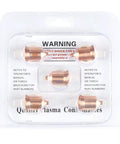 Five Piece Plasma Cutter Nozzle Tips Kit For MAX1650 Pro Grade Copper Construction In Packaging