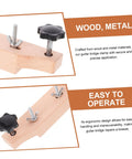 Guitar Bridge Clamp Repair Tool Set for Acoustic Guitars with wood and metal construction, secure and easy operation, DIY repair