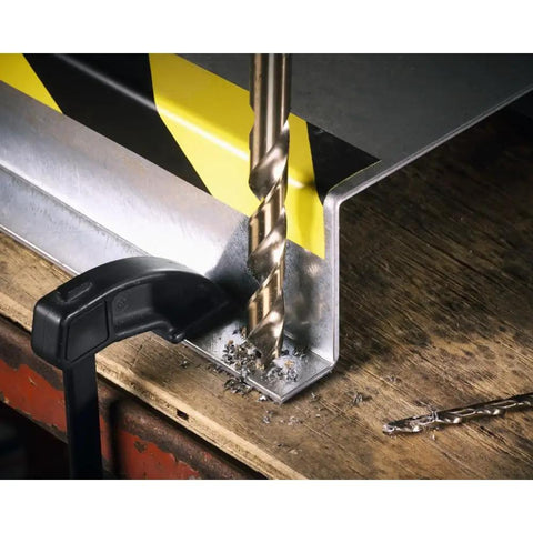 Long Life Cobalt M42 Drill Bit 3/16 Inch By 3 1/2 Inch, Tough Metal Drill Bit For Stainless Steel Cast Iron Titanium Aluminum, High Heat Resistance With 8 Percent Cobalt For Durable Drilling