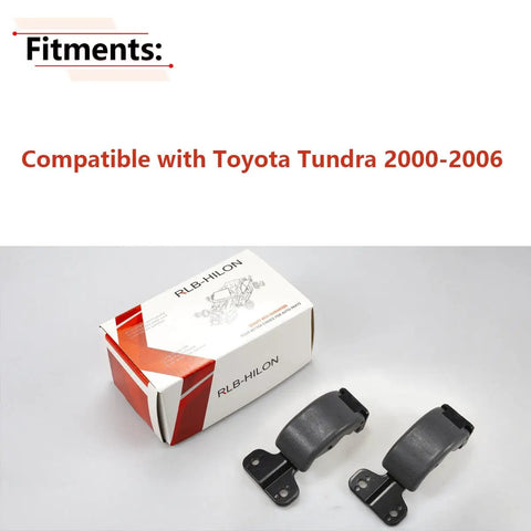 Toyota Tundra Rear Quarter Window Latch Pair Gray Replacement For 2000 Through 2006 Models Left Or Right Side Fits 62920-34012-B1 And 62910-34012-B1 Easy Install Durable Window Hardware, view of latch pair and packaging