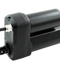 Close-up of Bulletproof 24V Linear Actuator Motor delivering 2000N thrust across an 850mm stroke for solar tracker mods.