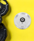 Aluminum Alloy Fitness Pulley With Quiet Operation And Heavy Duty Bearing, 551lb Load Capacity on yellow background