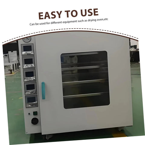 Heavy Duty Commercial Oven Handle For Drying Oven And Vacuum Chamber Baking Equipment visible on an industrial drying oven.