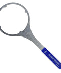 Heavy Duty Metal Water Filter Wrench For Big Blue Housings 6.25 Inch Inside Diameter Built Tough With Non Slip Grip For Pro Techs