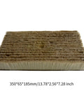 Bunker brush for Golf Bunker Practice Mat With Realistic Sand Pit Feel Outdoor Training Accessory For Adults