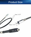 Flexible Shaft Attachment For Rotary Tools 39 Inch Long, showing 18mm connector and keyless chuck