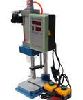 Heavy Duty Desktop Pneumatic Punch Press With Digital Display Adjustable Stroke For Sheet Metal Stamping Built Tough At 660 Lbs Force Knockout Workhorse
