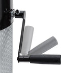 Heavy Duty Wall Mount Dust Collector Generating 650 Cfm Airflow With Precision One Micron Canister Filter handle mechanism