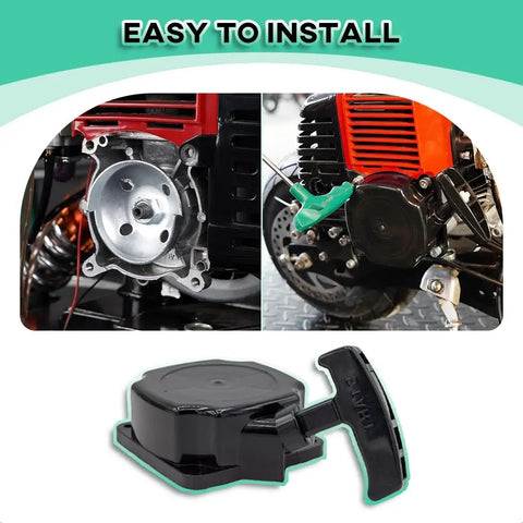 Pull Start Recoil 63022 Fits 52cc 2HP Harbor Freight Predator Earth Auger MC43 installation on engine