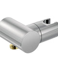 Drop Ell With Integrated Handheld Shower Holder In Chrome Finish, Easy No Brainer Install, 10 Degree Side To Side Adjustable