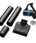 4 Inch Quick Change Floor Sweep Kit For Dust Collection With Quick Change Handle, Extension Wand And Removable Grate Pro Grade Build