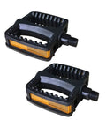 Upgraded Resin Kid Bike Pedals For 16 And 18 Inch Youth Bikes With One Half Inch Axle Pair Reflectors Non Slip Grippy Surface