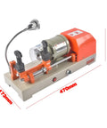 Heavy Duty 110V Metal Cutter with Electric and Manual Dual Mode Operation, unit on white background, 470mm length