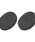 Heavy Duty Round Graphite Block Disk Ingot High Purity Graphite Electrode Plate Sheet 14x2mm For Melting Casting And Electrolysis Pack Of 2