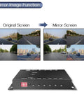 4 Channel Mini Car CCTV Quad Video Splitter And Processor Switcher For Onboard Cameras Real Time Quad View With Mirror Mode
