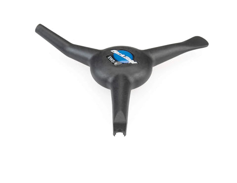EWS1 Electronics 3 Way Tool For Bike Systems With Angled Di2 E Tube Ends For Tight Space Install And Removal, black composite body.