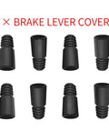 8 black brake lever covers for 8 Piece Brass Olive And Barb Screw Fittings Brake Repair Kit For Hydraulic Disc Brake Hose Replacement