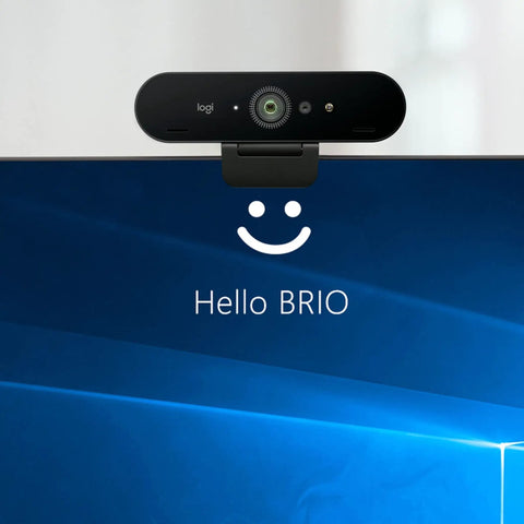 Pro Level 4K Ultra HD Webcam Featuring Swift Auto Focus And Snappy 5X Digital Zoom For Crystal Clear Streams mounted on a computer.
