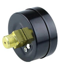 Close-up of black metal component from Air Compressor FRL Combo With Oil Water Separator, Filter Regulator Lubricator For One Quarter, Three Eighths, One Half Inch Inlets, All In One Air Treatment Unit For Shop And Garage Tools