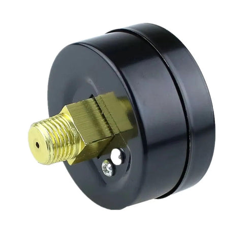 Brass fitting on black Pro Grade Air Compressor FRL Filter Regulator Lubricator Combo With Oil Water Separator