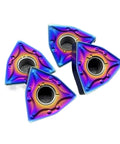 Top Tier 10Pcs Indexable Carbide Lathe Tool Set With WNMG080404 Blades, colorful hard alloy inserts for metal machining.